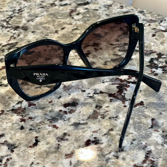 Prada Women's Sunglasses in Glossy Black
